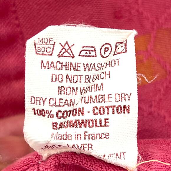 Garnier Thiebaut French Provençale sun flower cotton tablecloth - Picture 8 of 10